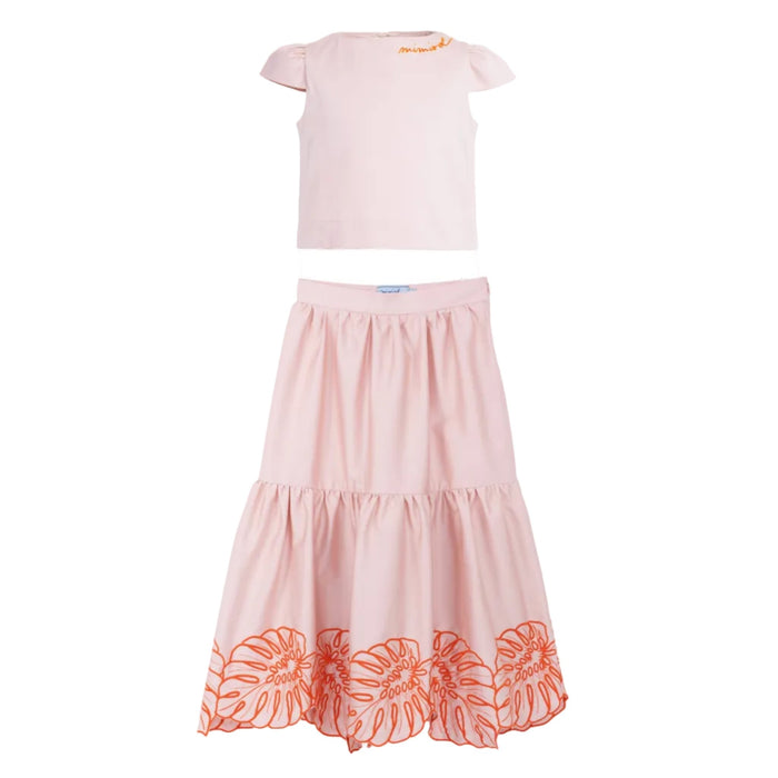 Mi Mi SolEmbroidered Top & Skirt Set8051167847207SAVANNA
