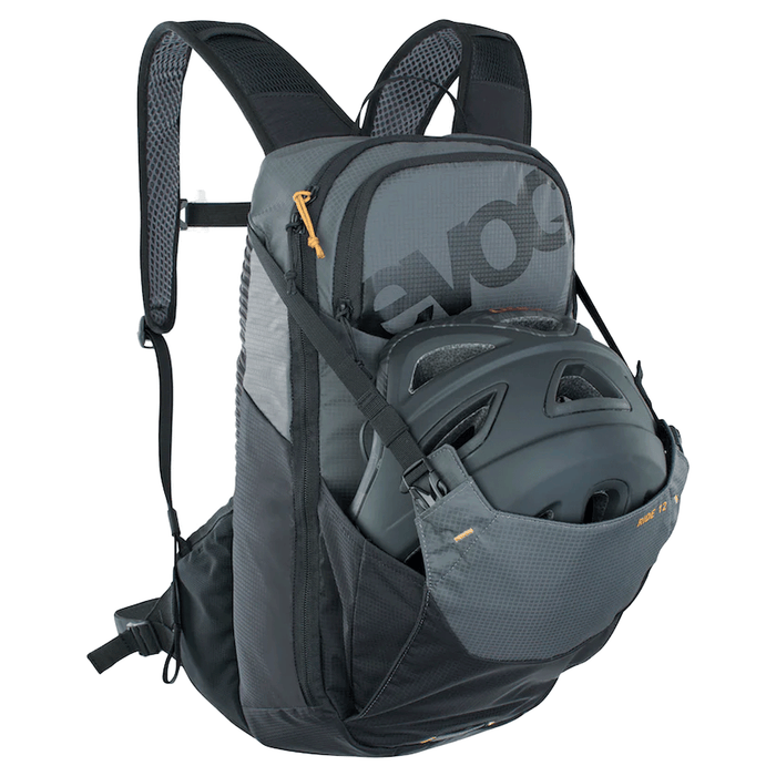 Evoc 12L Ride with 2L Bladder Hydration Bag Carbon/Grey - Comor - Go Play Outside