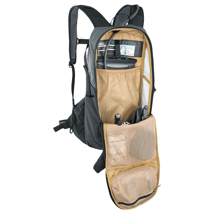 Evoc 12L Ride with 2L Bladder Hydration Bag Carbon/Grey - Comor - Go Play Outside