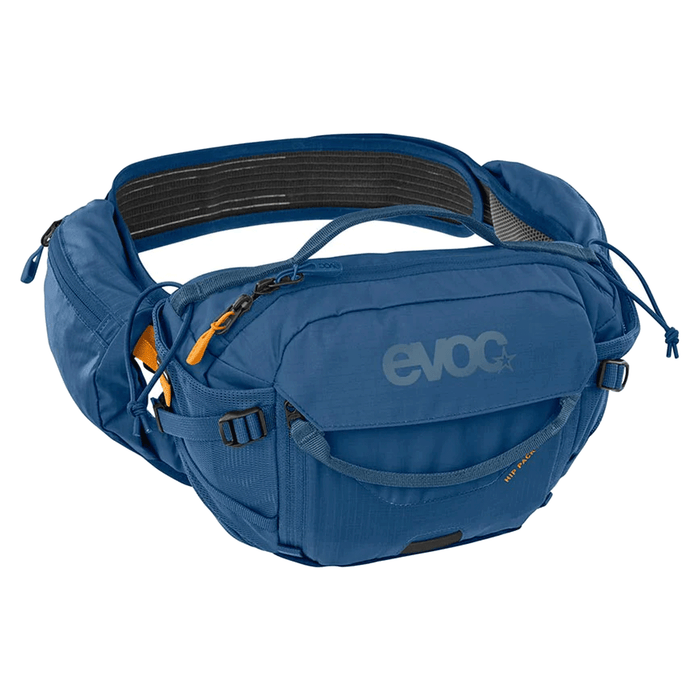 Evoc 3L Hip Pack Pro with 1.5L Bladder Hydration Bag Denim - Comor - Go Play Outside