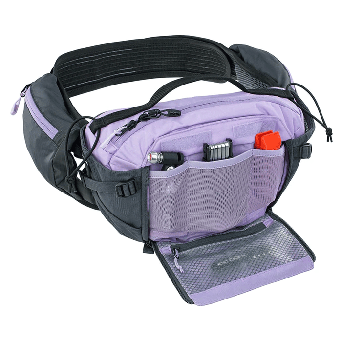 Evoc 3L Hip Pack Pro with 1.5L Bladder Hydration Bag Denim - Comor - Go Play Outside