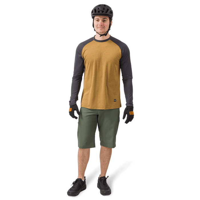 Flylow Men's Shaw Shirt 2024 Rye/Black