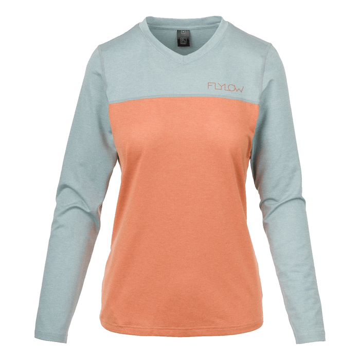 Flylow Women's Honey Jersey 2024 Sunkissed/Blue Steel