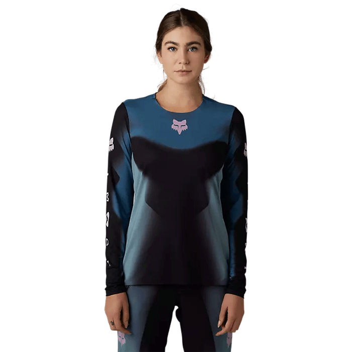 Fox Women's Flexair L/S TS57 Jersey Black