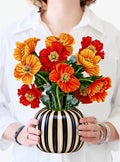 French Poppies Pop-up Greeting Card