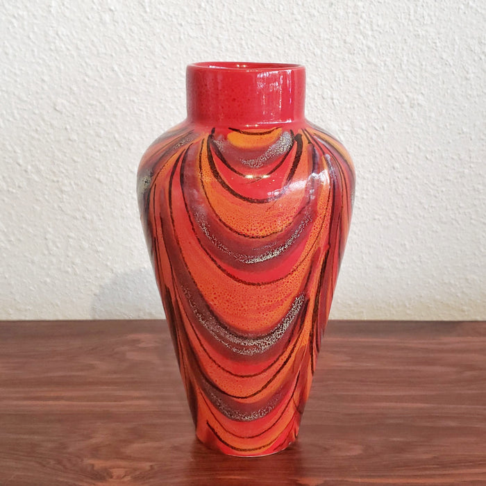 GINGER JAR VASE BY ALVINO BAGNI FOR RAYMOR (ITALY)