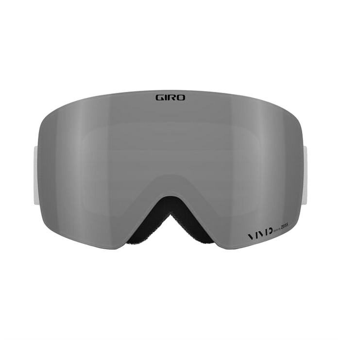 Giro Contour Low Bridge Fit Goggles White Wordmark/Vivid Onyx - Comor - Go Play Outside