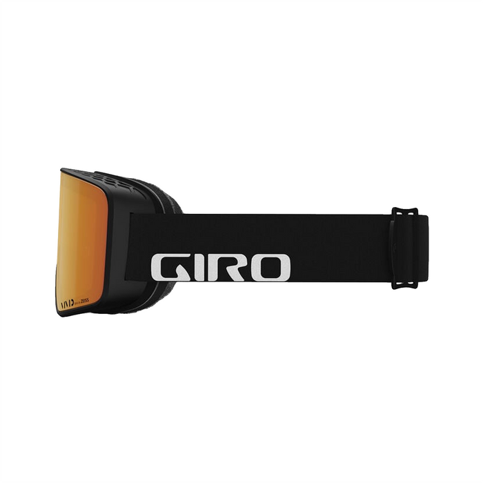 Giro Method Low Bridge Fit Goggles Black Wordmark/Vivid Ember