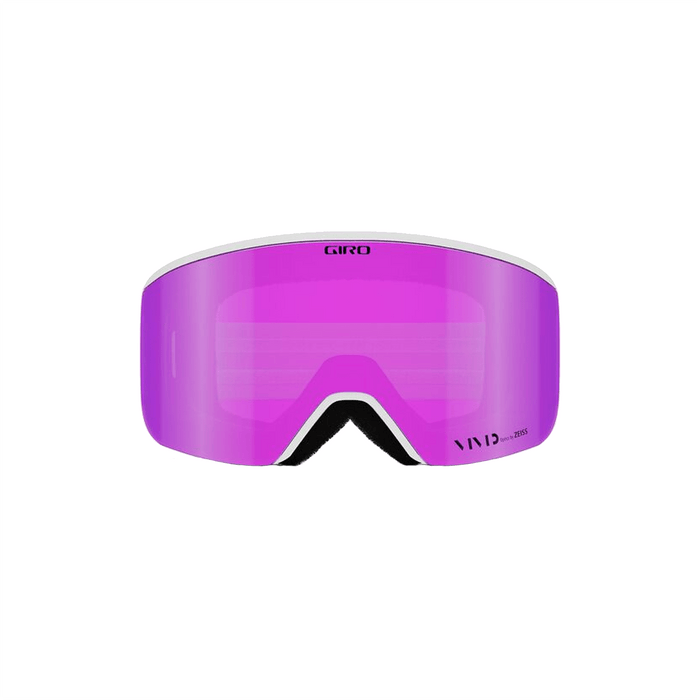 Giro Women's Ella Low Bridge Fit Goggles White Limitless/ Vivid Pink + Vivid Infrared - Comor - Go Play Outside