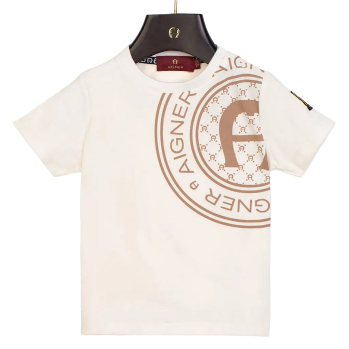 AIGNERGraphic Logo T-shirt4062176912101SAVANNA
