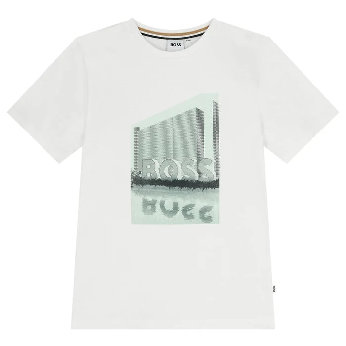BossGraphic Print T-Shirt3617165932700SAVANNA