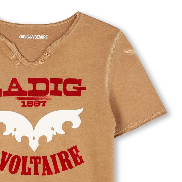 Zadig & VoltaireGraphic Print T-Shirt3617165724466SAVANNA