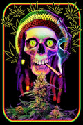 Grateful Dreads Blacklight - Flocked Blacklight Poster