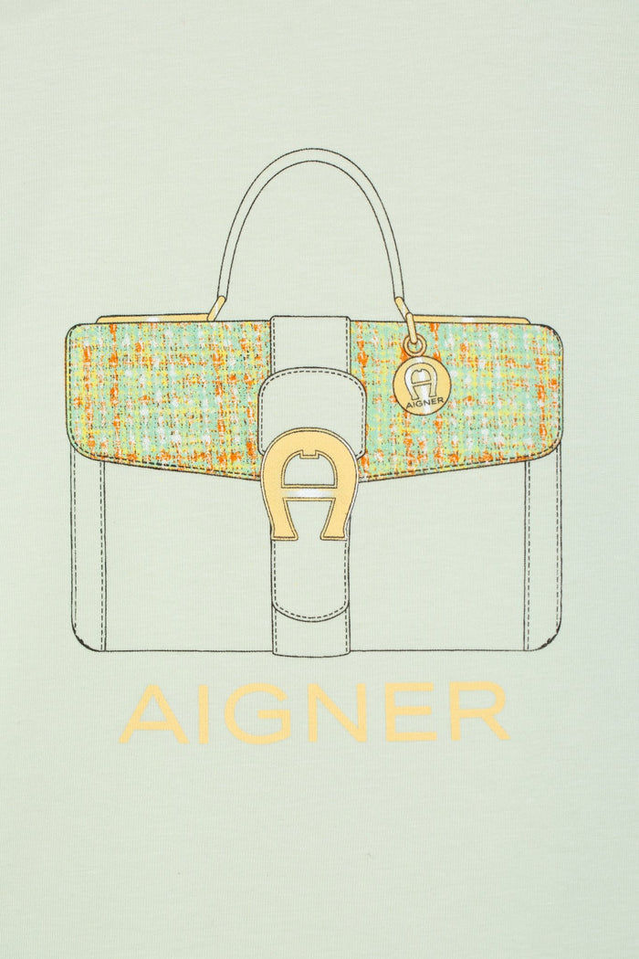AIGNERHandbag Graphic T-shirt4062176799610SAVANNA