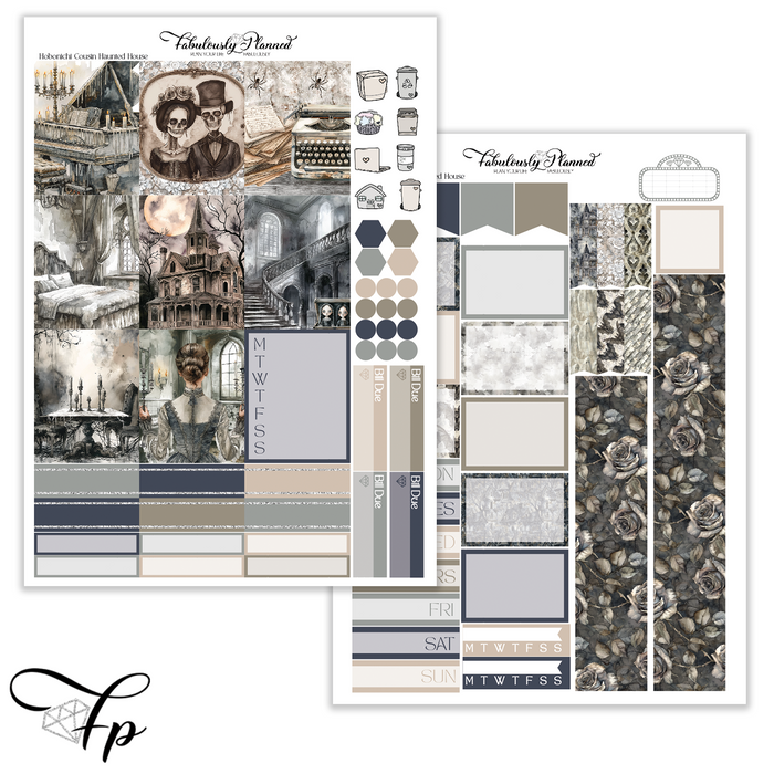 Haunted House - Hobonichi Cousin Kit