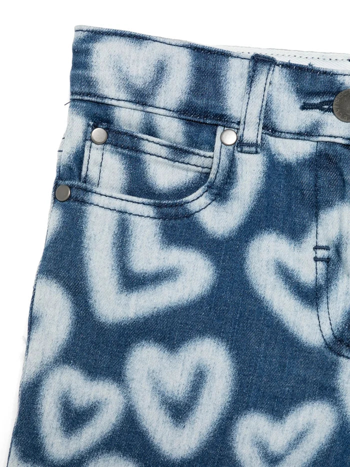 Stella McCartneyHeart Denim Shorts8055178773685SAVANNA