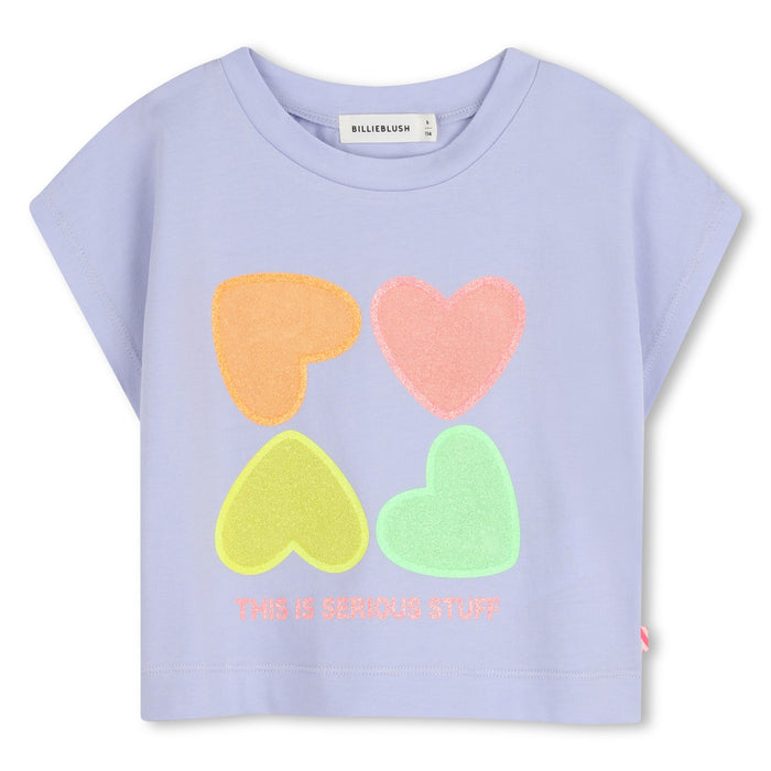 BillieblushHeart Print T-Shirt3617165849145SAVANNA