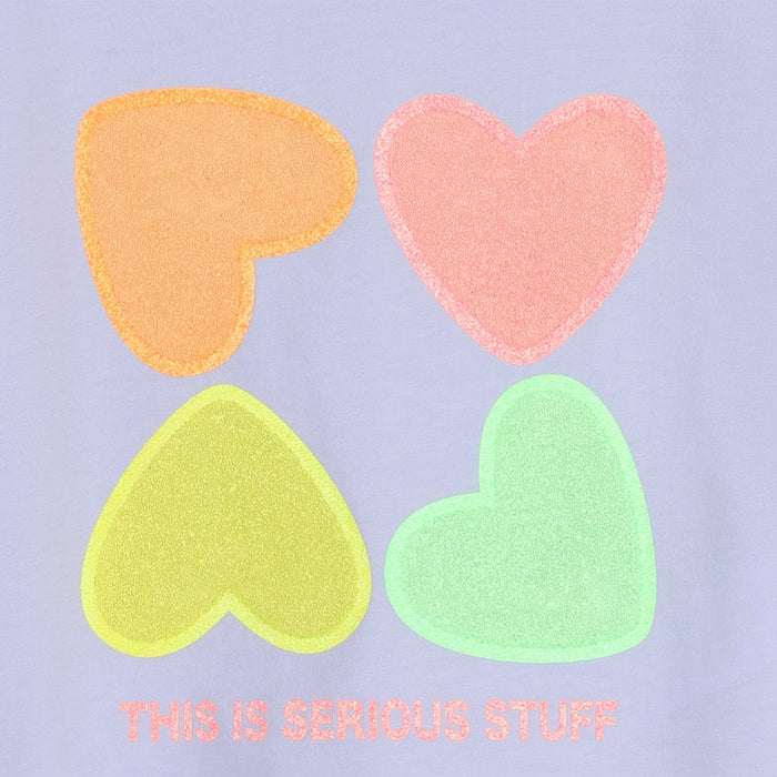 BillieblushHeart Print T-Shirt3617165849145SAVANNA