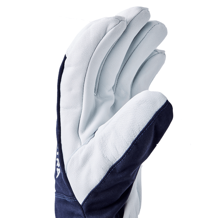 Hestra Men's Army Leather Heli Ski Glove Navy - Comor - Go Play Outside