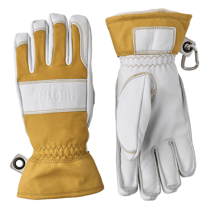Hestra Men's Falt Guide Glove Natural Yellow/Off White - Comor - Go Play Outside