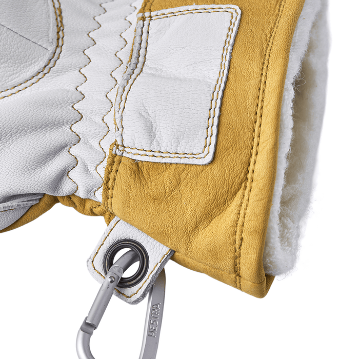 Hestra Men's Falt Guide Glove Natural Yellow/Off White - Comor - Go Play Outside