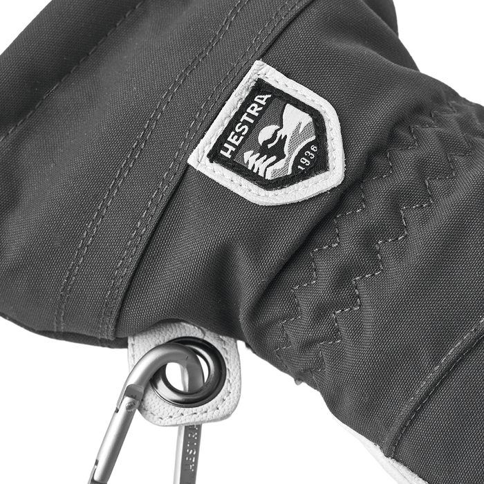 Hestra Women's Heli Ski Mitt Grey/Off White - Comor - Go Play Outside