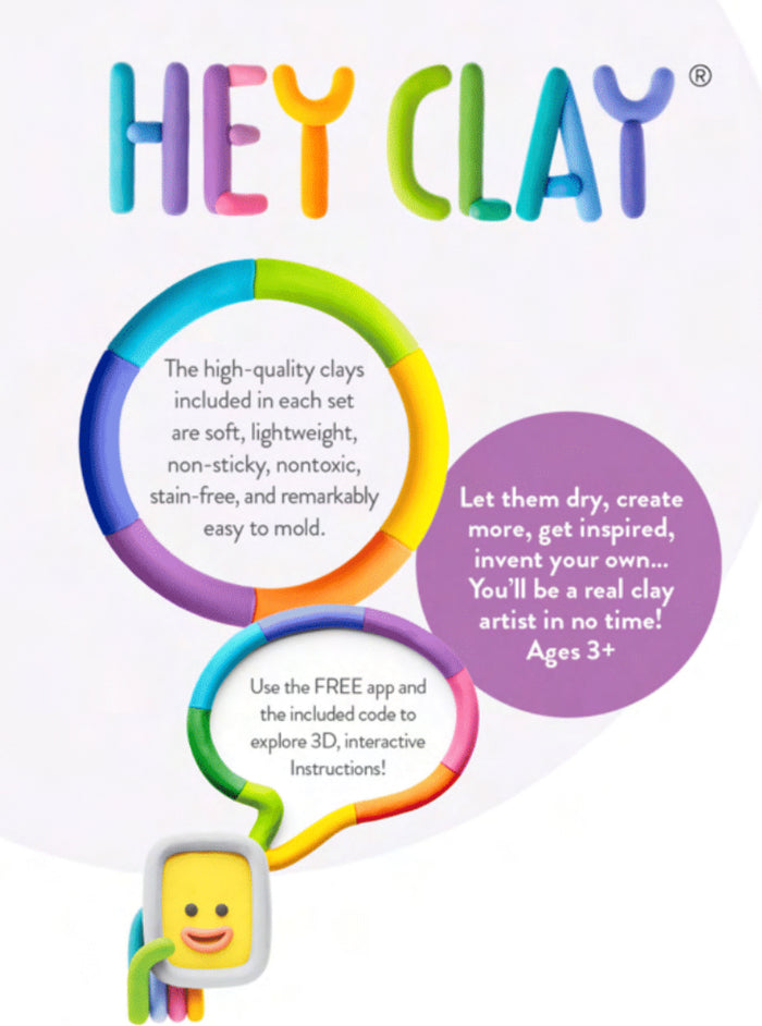Hey Clay Winter Holidays Set - NEW