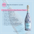 Home for the Holidays Prosecco Bottle Wrap