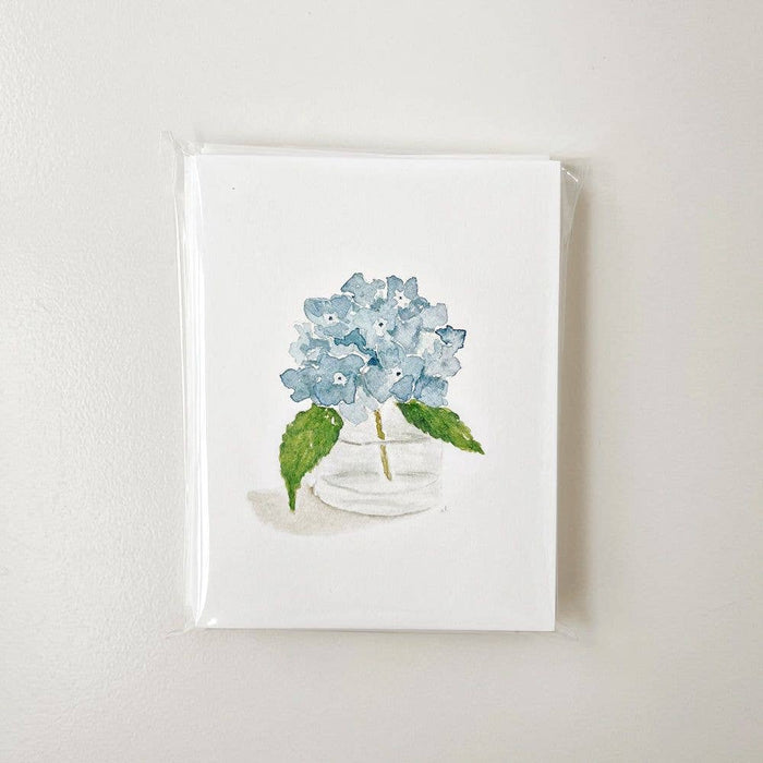 Hydrangea notecards - The Preppy Bunny