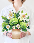 Ivory & Sage Pop-up Greeting Cards