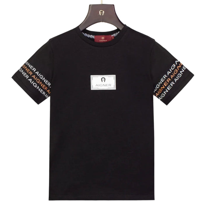 AIGNERJersey Logo Print T-Shirt4062176846581SAVANNA