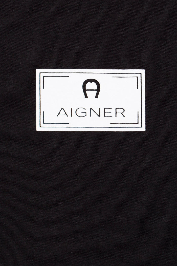AIGNERJersey Logo Print T-Shirt4062176846581SAVANNA