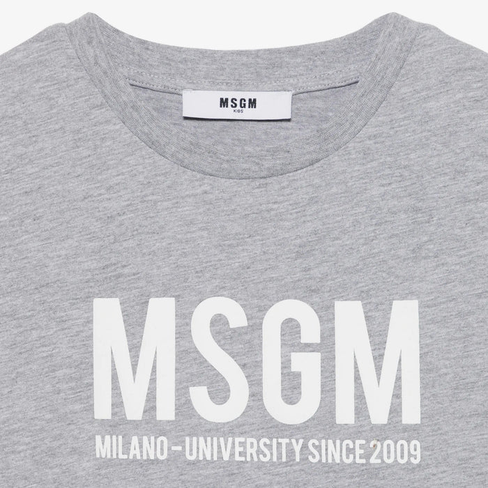 MSGMJersey Logo Print T-Shirt8051883417869SAVANNA