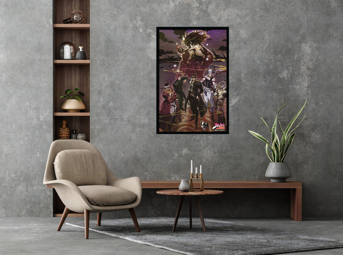 Jojo's Bizarre Adventure Characters Poster