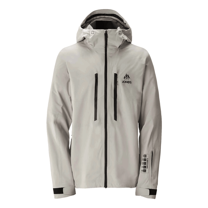 Jones Men's Shralpinist Stretch Recycled Jacket 2024 Mineral Grey