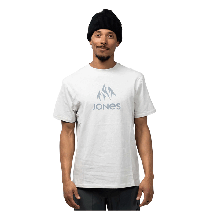 Jones Men's Truckee Organic Cotton T Shirt Mineral Grey