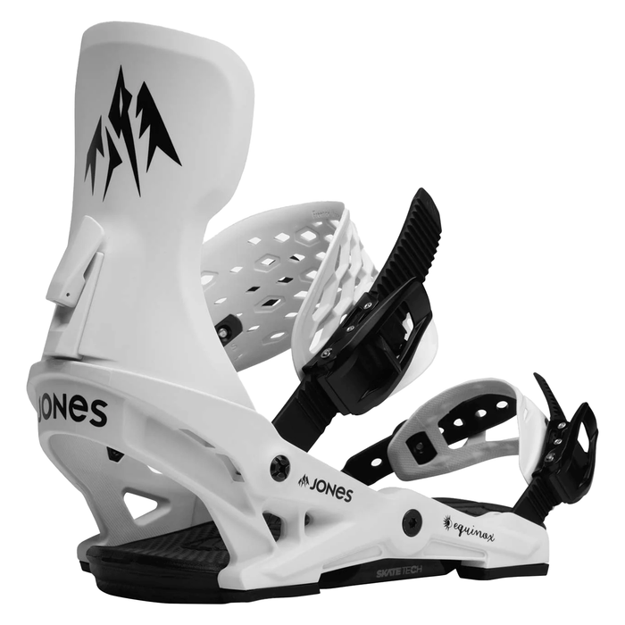 Jones Women's Equinox Snowboard Bindings 2024 Cloud White