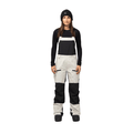 Jones Women's Mtn Surf Recycled Bib Pant 2024 Mineral Grey/Stealth Grey