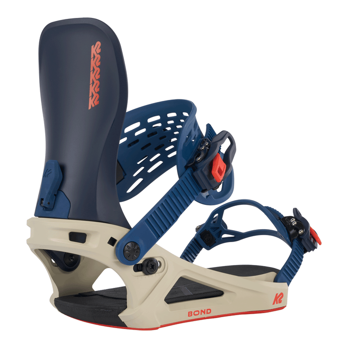 K2 Men's Bond Snowboard Bindings 2024 Tan/Navy