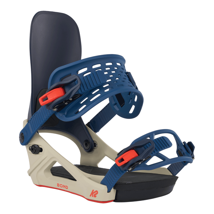 K2 Men's Bond Snowboard Bindings 2024 Tan/Navy