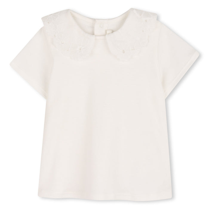 CHLOÉLace Collar Top3617166101402SAVANNA