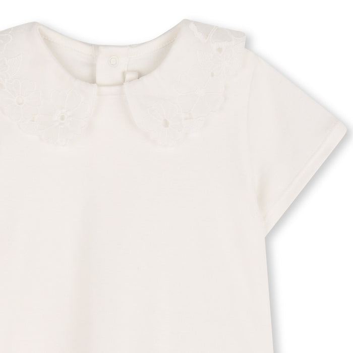 CHLOÉLace Collar Top3617166101402SAVANNA