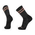 Le Bent Targeted Cushion 3/4 Crew Trail Sock Black Marle/Clay