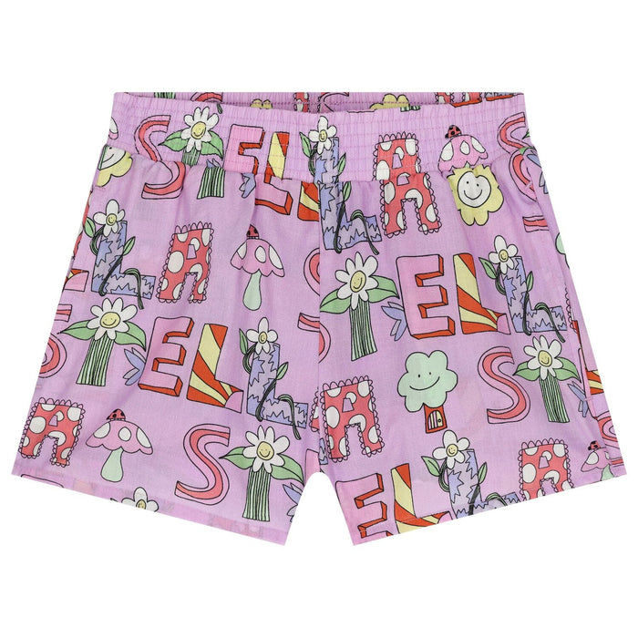 Stella McCartneyLettering Elasticated Shorts8055178770905SAVANNA