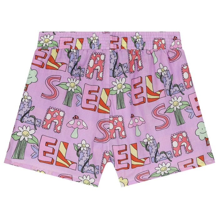 Stella McCartneyLettering Elasticated Shorts8055178770905SAVANNA