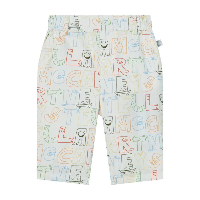 Stella McCartneyLettering Print TrousersSAVANNA