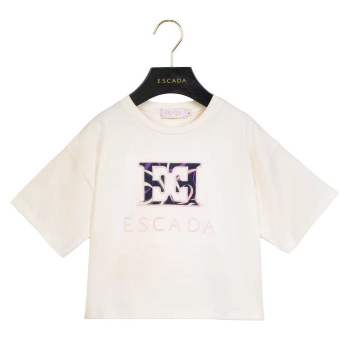 ESCADALogo & Abstract Print T-Shirt4062176883791SAVANNA