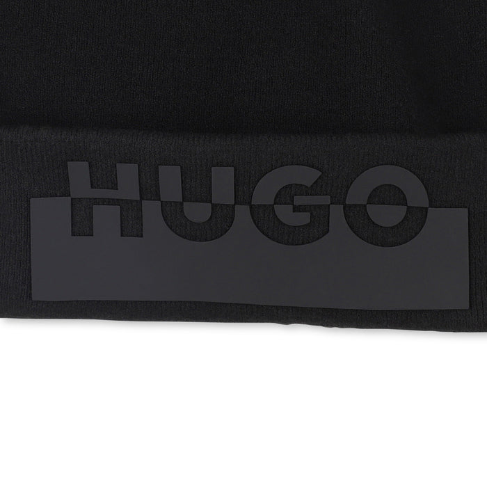 HUGOLogo Appliqué Beanie3617165598845SAVANNA