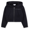 MARC JACOBSLogo Hooded Zip Up Top3617165756665SAVANNA