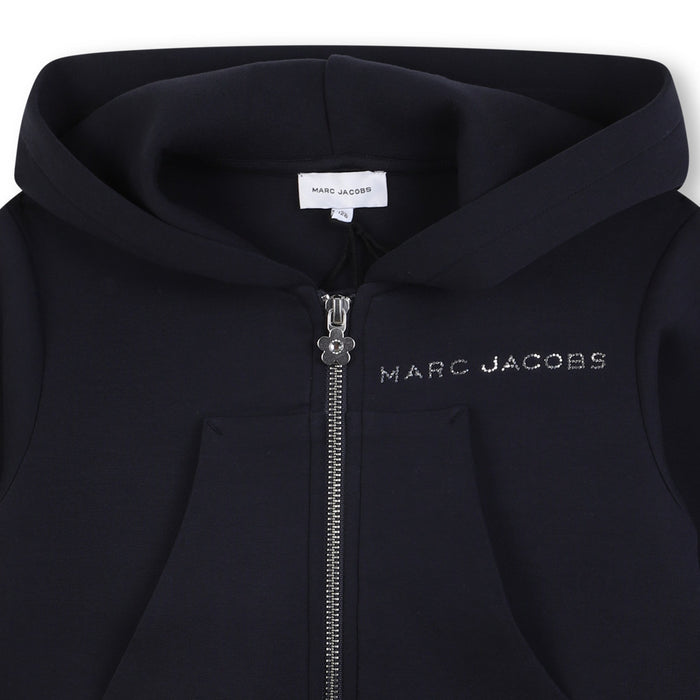 MARC JACOBSLogo Hooded Zip Up Top3617165756665SAVANNA